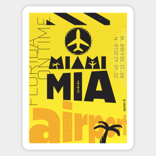 MIA Sunny beach Sticker